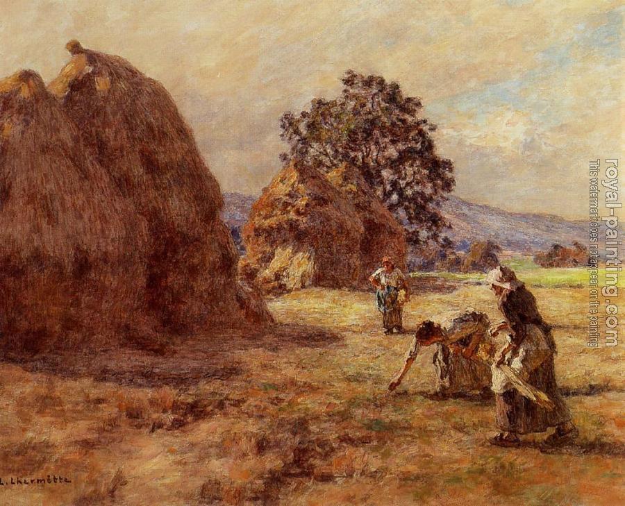 Leon Augustin Lhermitte : The Gleaners III Leon Augustin Lhermitte : The Gleaners III